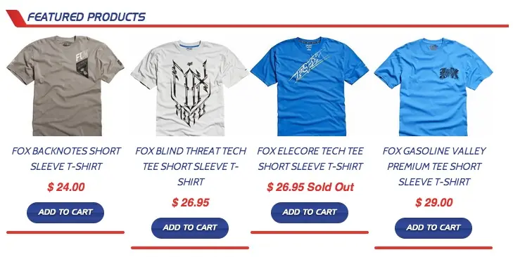 Custom eBay Store Footer