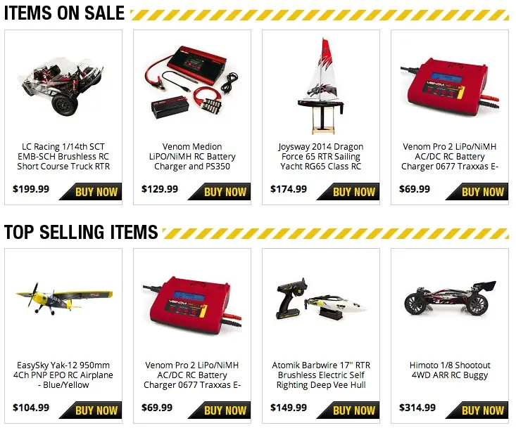 Custom eBay Store Footer