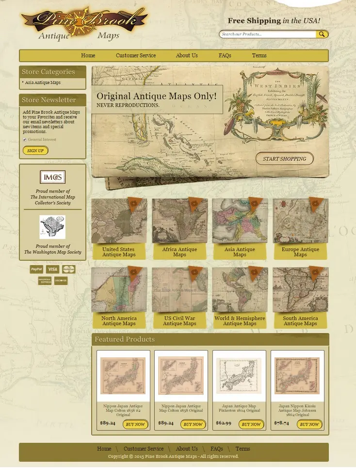 Custom eBay Store Design