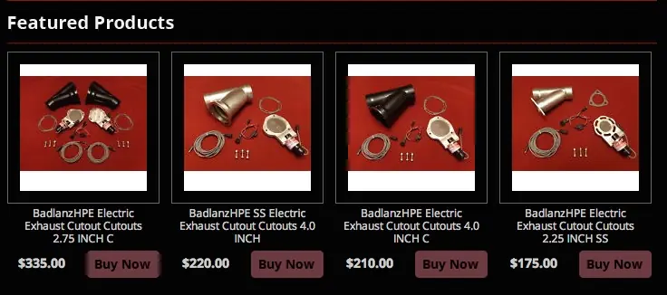Custom eBay Store Footer