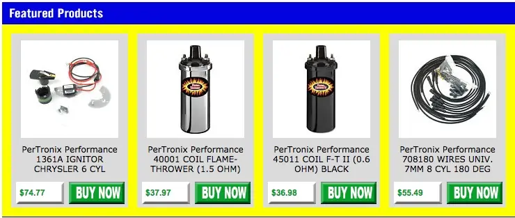 Custom eBay Store Footer