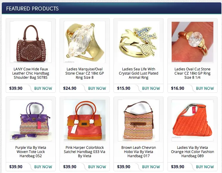 Custom eBay Store Footer