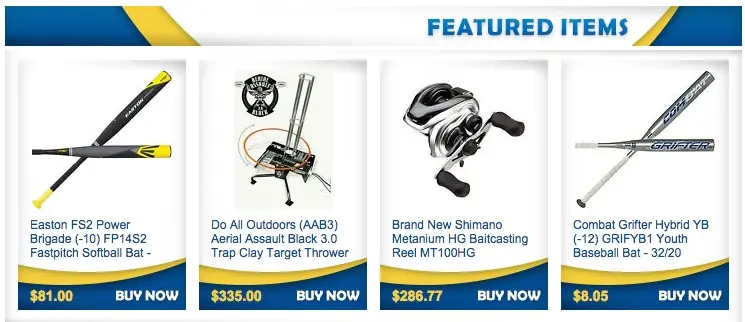 Custom eBay Store Footer