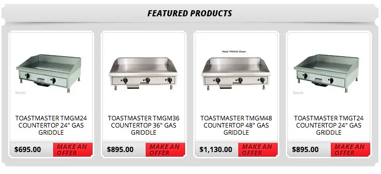 Custom eBay Store Footer