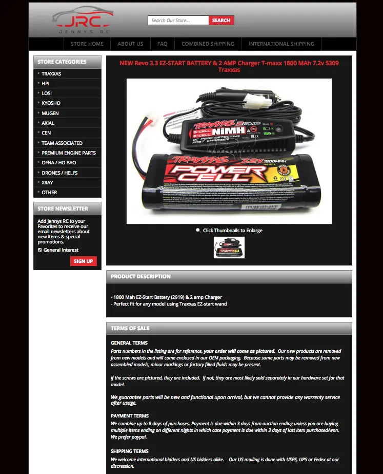 Custom eBay listing templates