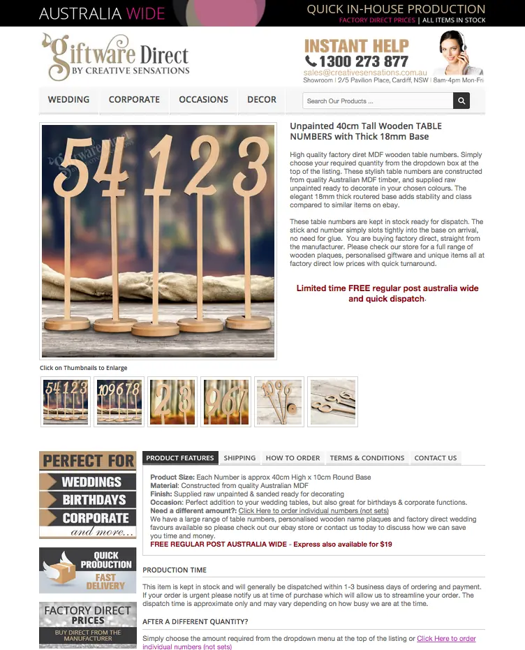 The perfect listing template