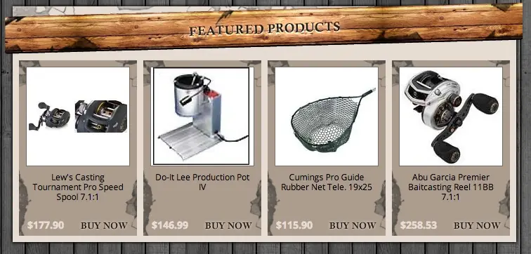 Custom eBay Store Footer