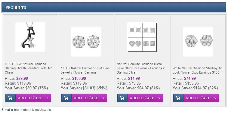 ProStore custom category page