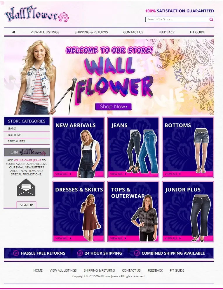 eBay Clothing Store