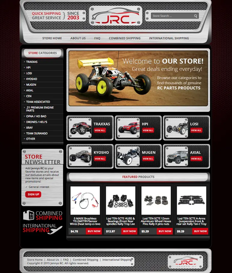 Custom eBay designs with OCDesignsonline