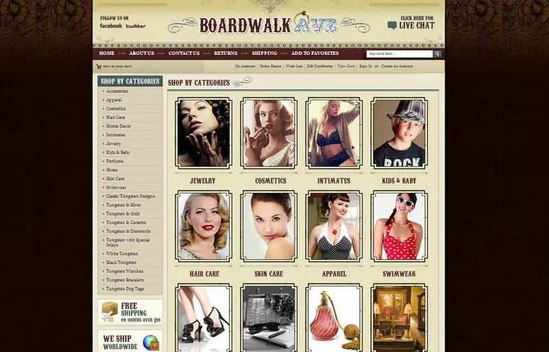 BIG COMMERCE Store Design