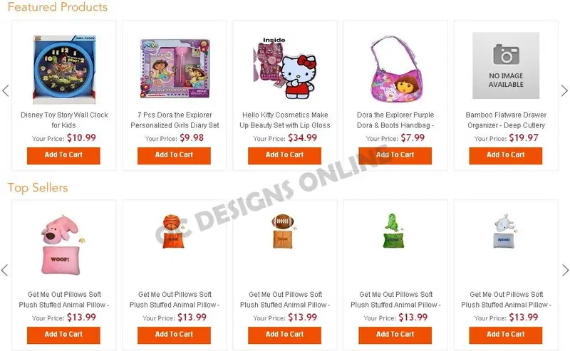 3DCart store designs