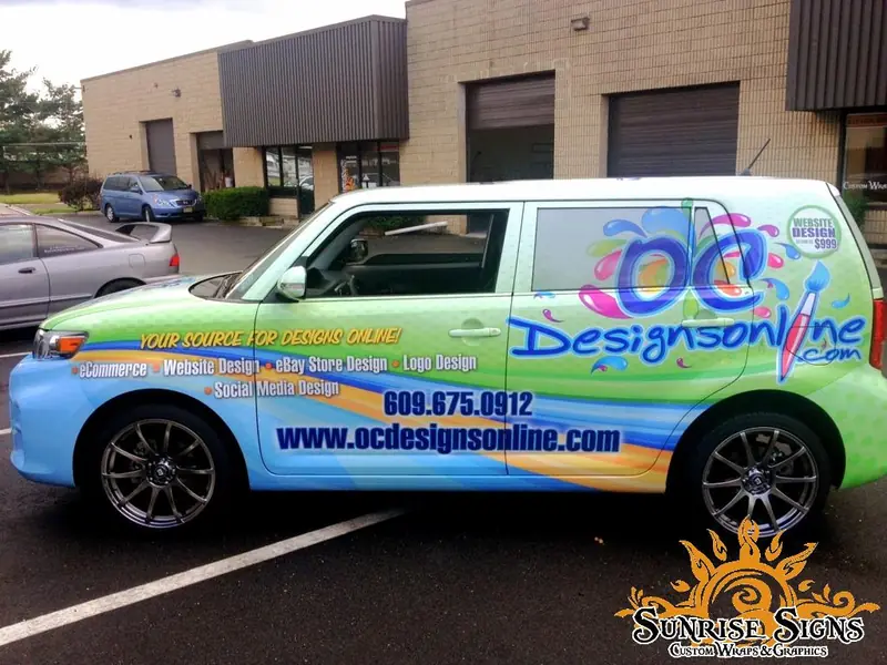 Use vehicle wraps to advertise your e-commerce store