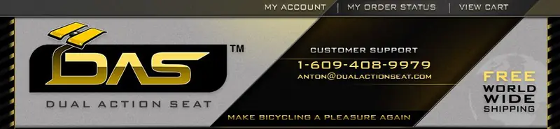 Bicycle Parts Volusion Store Design
