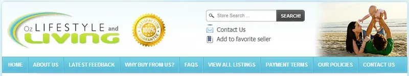 Graphics and Display eBay Store Design