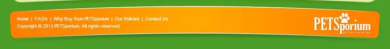 Custom eBay Store Footer