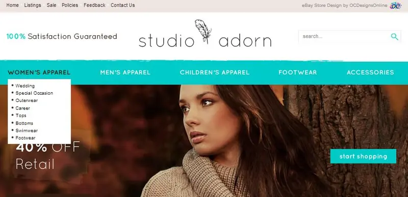 Graphics and Display Amazon Store Design