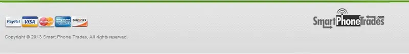 Custom eBay Store Footer