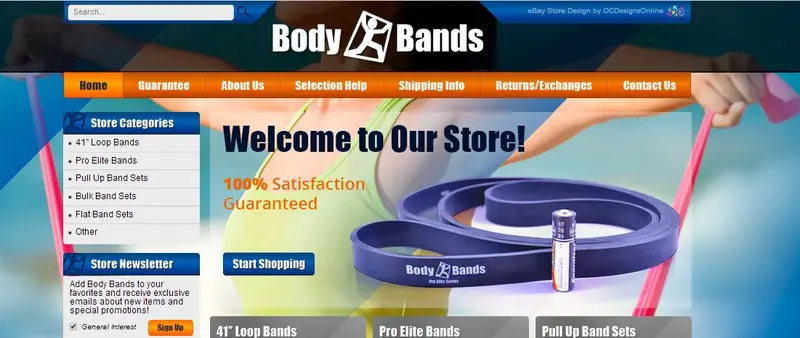 Graphics and Display eBay Store Design