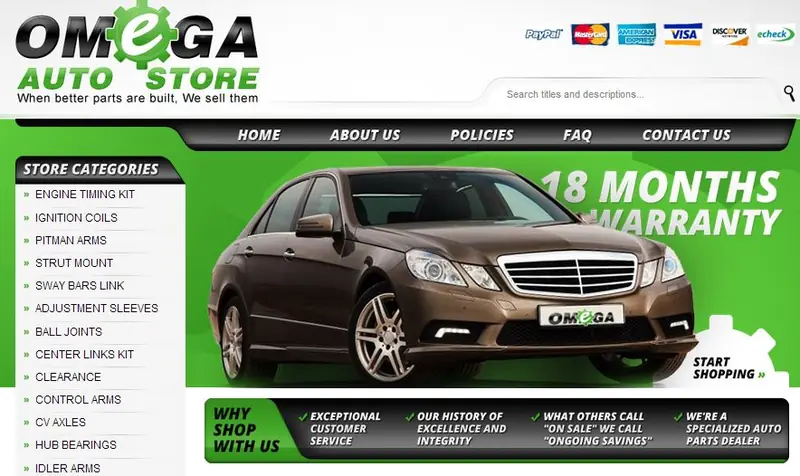 Graphics and Display eBay Store Design