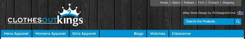 Graphics and Display eBay Store Design