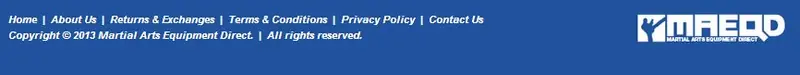 Custom eBay Store Footer