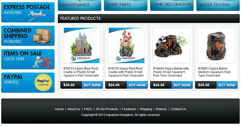 Custom eBay Store Design
