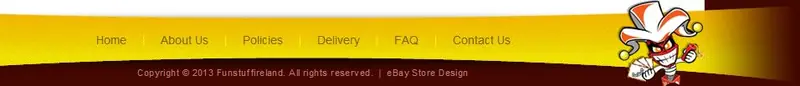 Custom eBay Store Footer