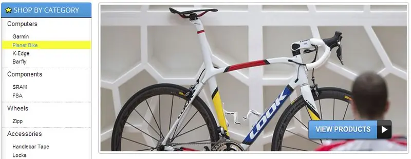 eBay custom category page