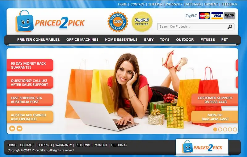 Graphics and Display eBay Store Design