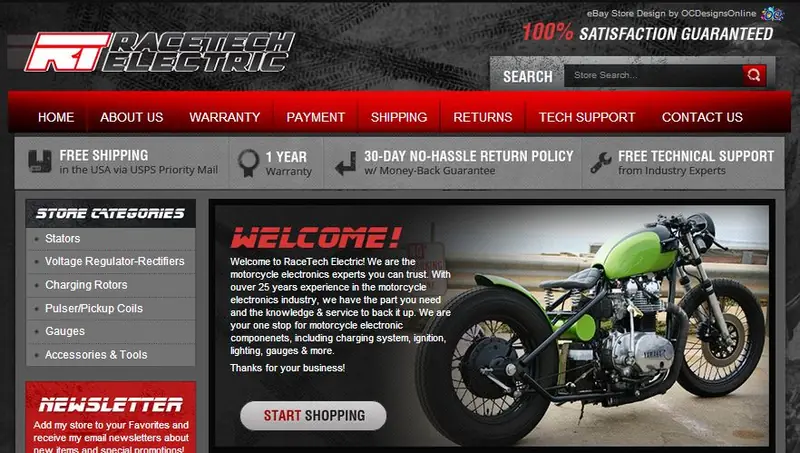 Graphics and Display eBay Store Design
