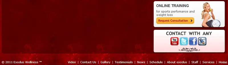 Custom one-page web design