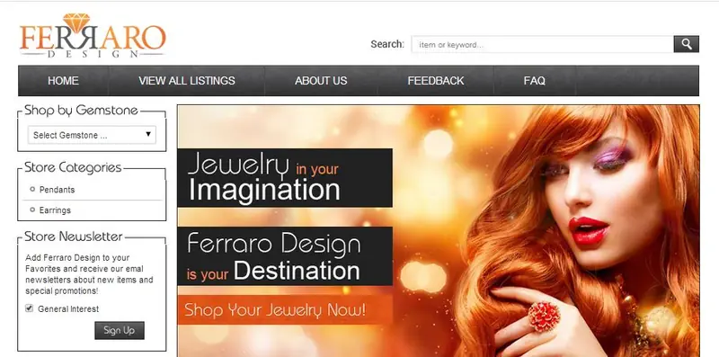 Graphics and Display eBay Store Design