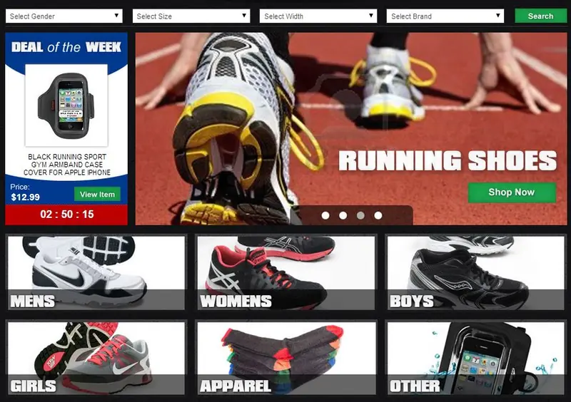 eBay custom category page
