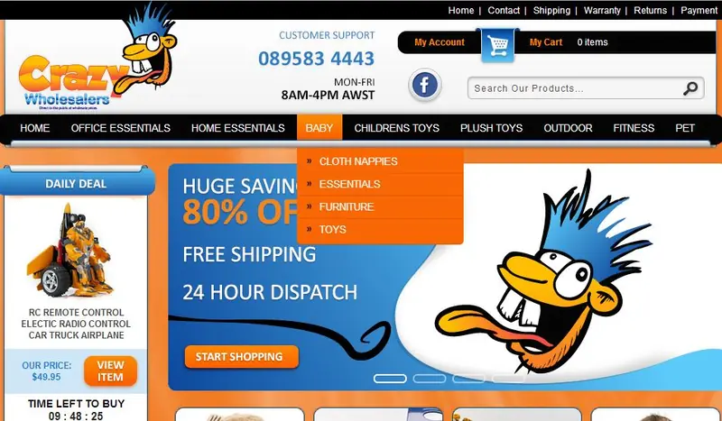 Graphics and Display Big Commerce Store Design