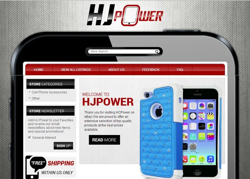 Graphics and Display eBay Store Design
