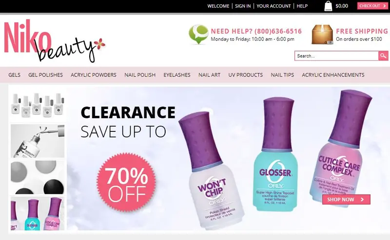 Graphics and Display Big Commerce Store Design