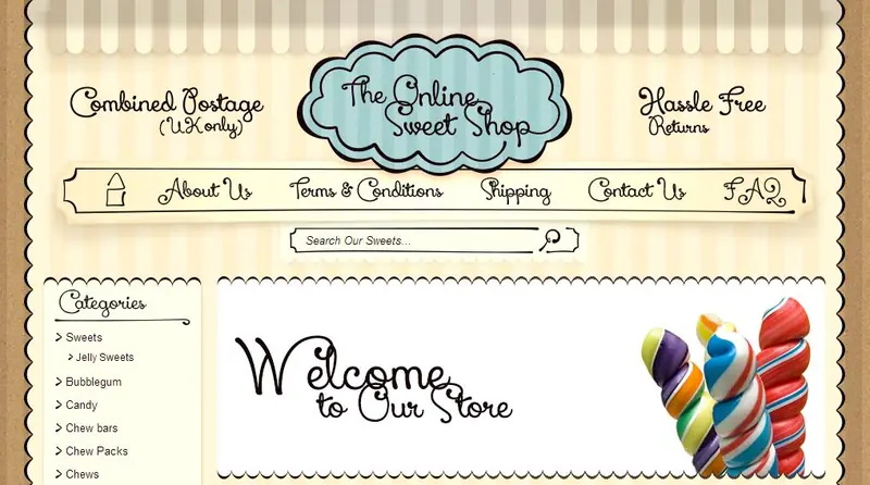 Graphics and Display UK eBay Store Design