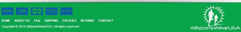 Custom eBay Store Footer