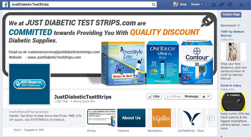 Custom Facebook Page Design