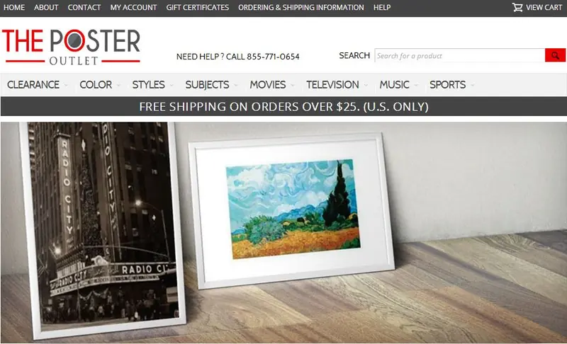 Graphics and Display Bigcommerce Store Design