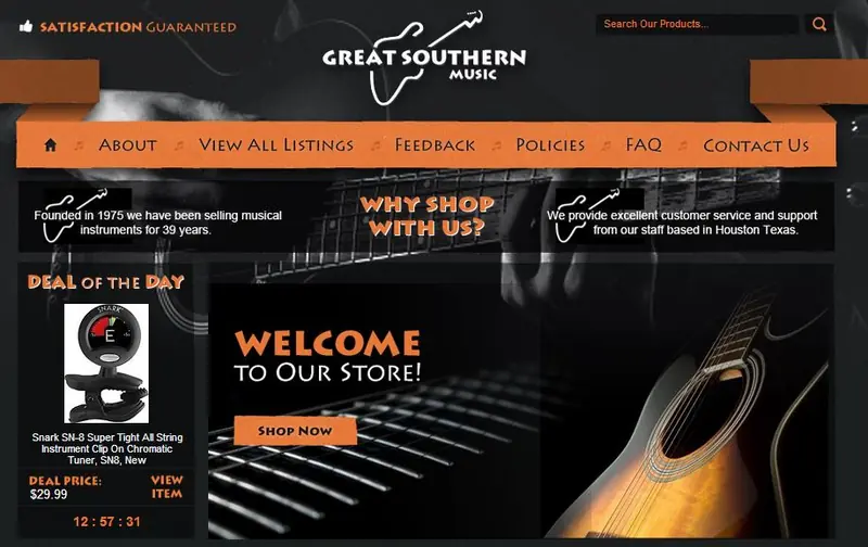 Graphics and Display eBay Store Design