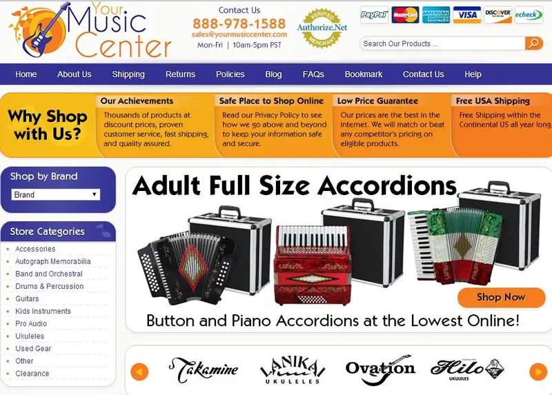 Graphics and Display Volusion Store Design