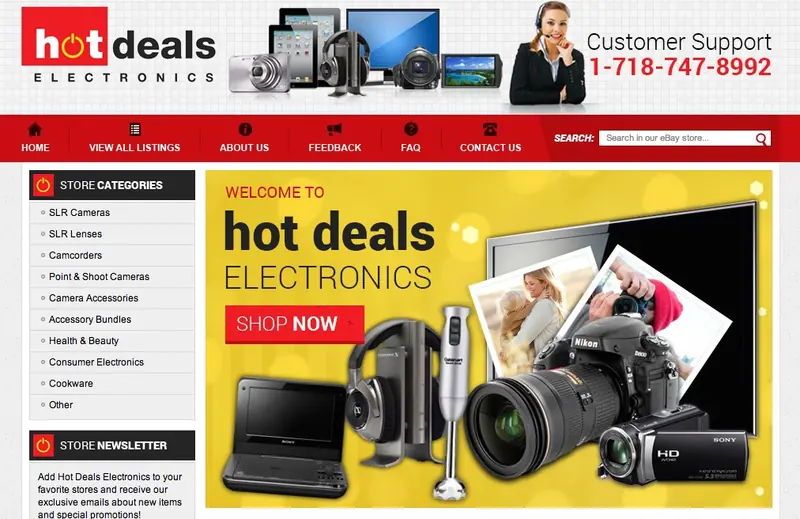 Graphics and Display eBay Store Design