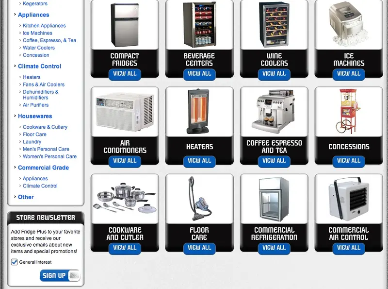 Custom eBay Store Footer