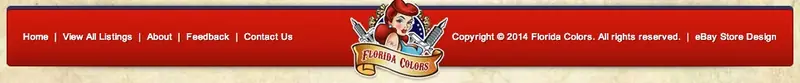Custom eBay Store Footer