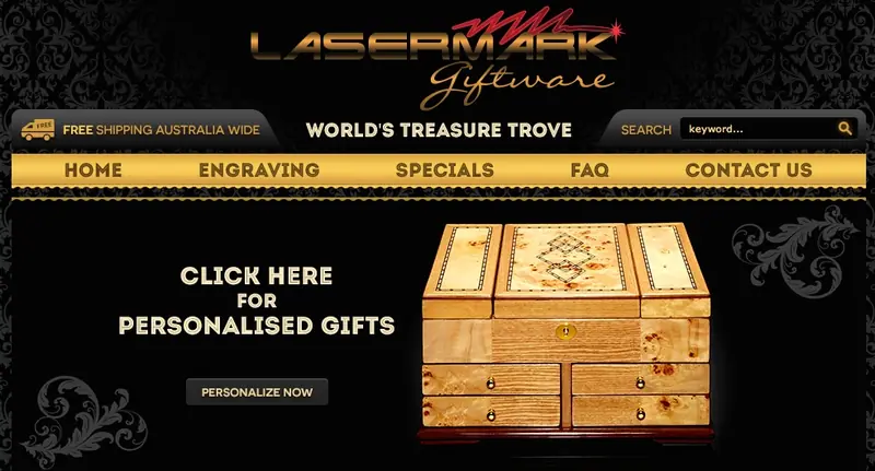 Graphics and Display Australia eBay Store Design
