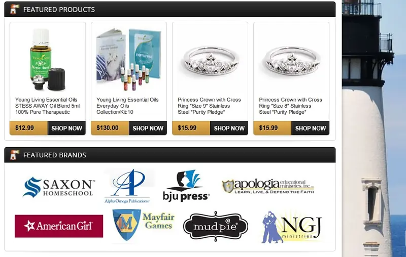 Custom eBay Store Footer