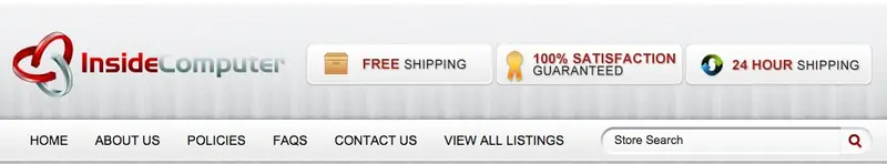 Graphics and Display eBay Store Design