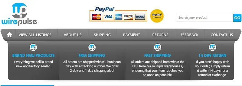 Graphics and Display eBay Store Design